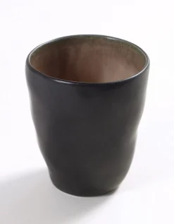 Becher Pure by Pascale Naessens rund braun