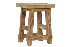 Beisteller Easy Teakholz rund