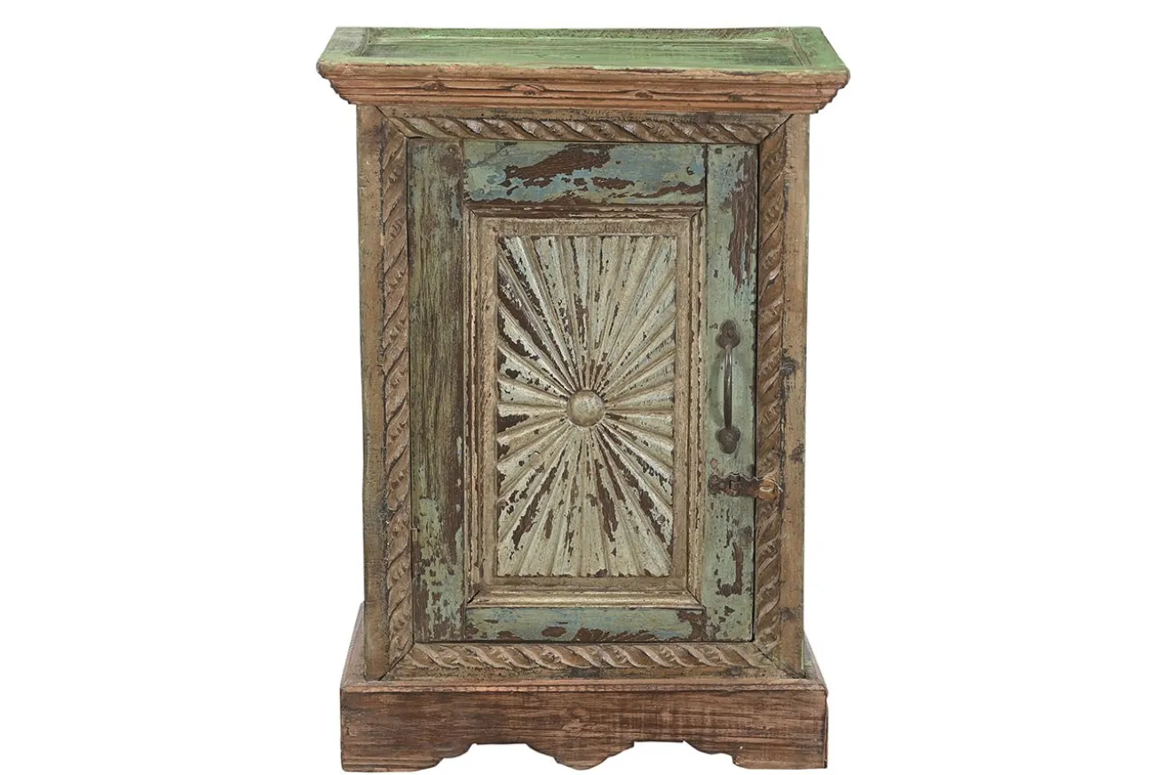 Beistellschrank Vintage grün