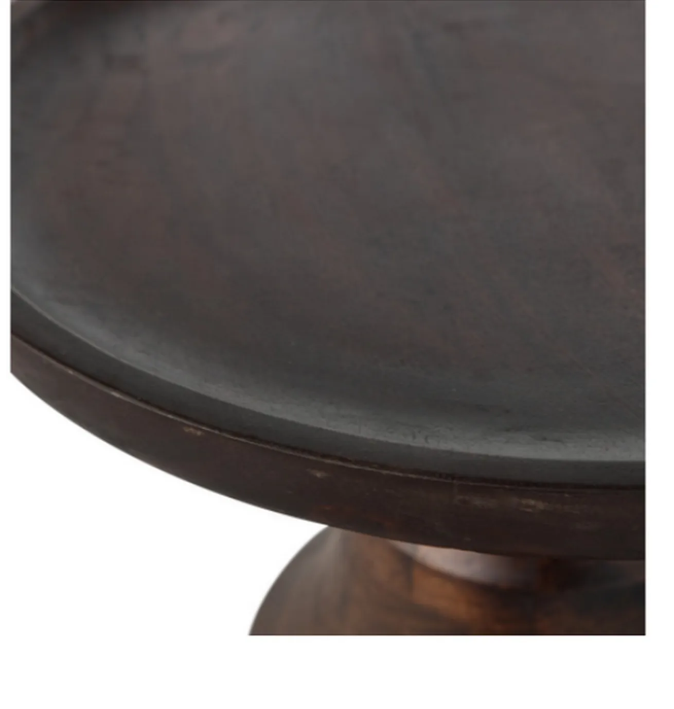 Beistelltisch Broad Mangoholz braun D 50 cm