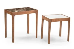 Beistelltisch 2er-Set Gats Marmor