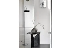 Beistelltisch Fin Teak schwarz