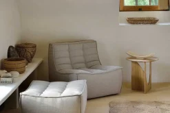 Beistelltisch Geometric Eiche natur