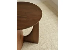 Beistelltisch Geometric Teak natur