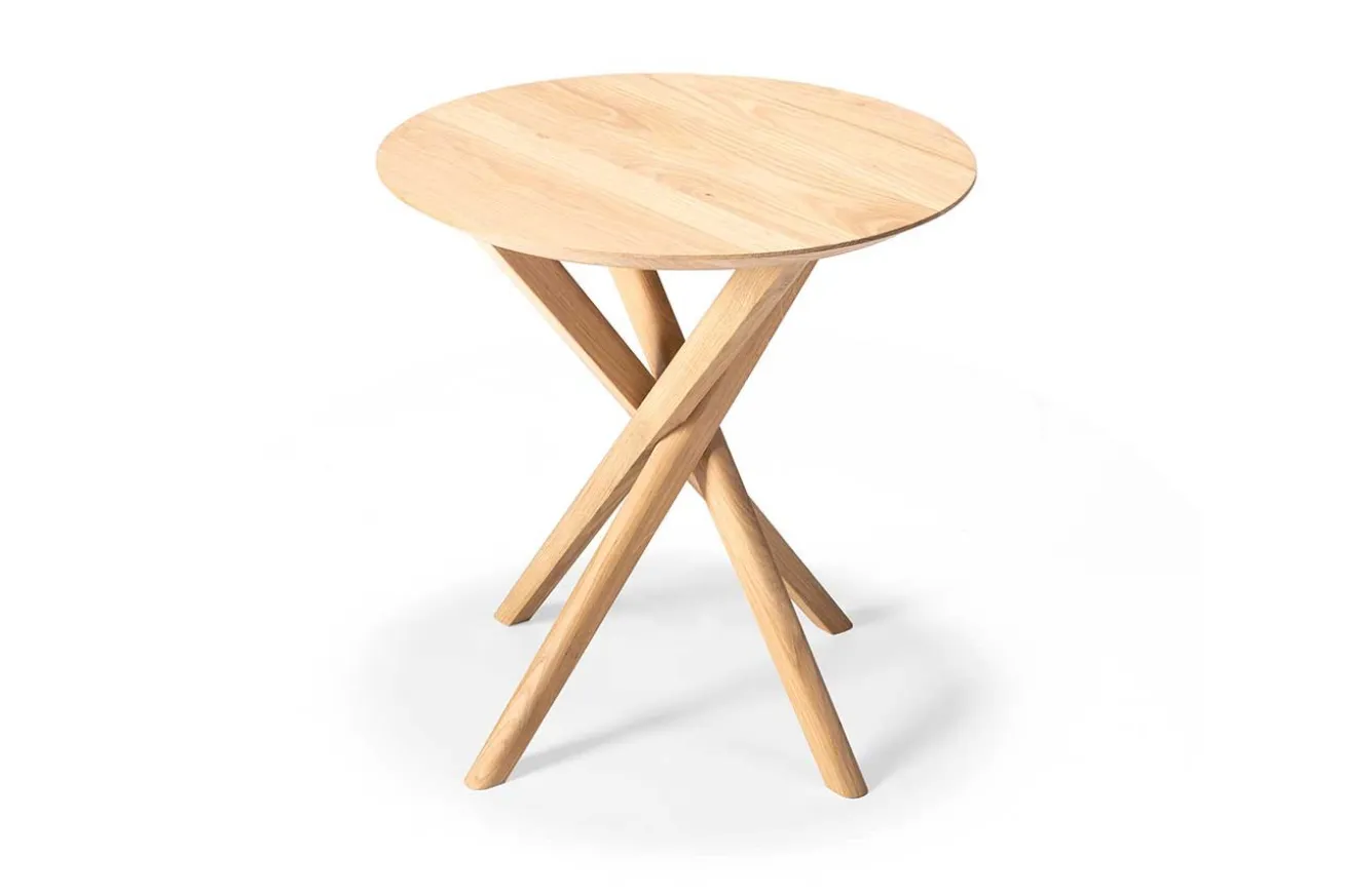 Beistelltisch Mikado Eiche natur D 50 cm