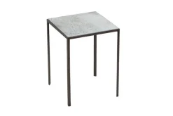 Beistelltisch Patchwork Heavy Aged Mirror silber 31*31*41cm