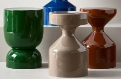 Beistelltisch rotbraun