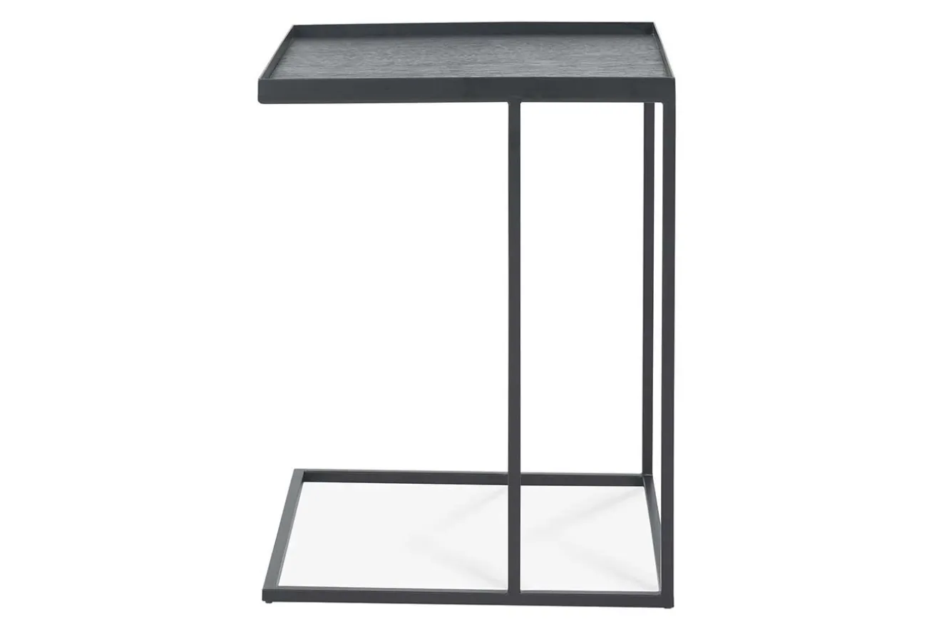 Beistelltisch schwarz 39x39 cm