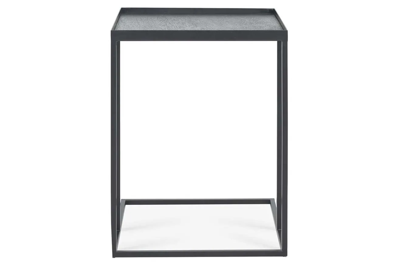Beistelltisch schwarz 39x39 cm