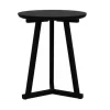 Beistelltisch Tripod Eiche schwarz