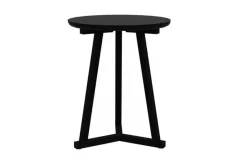 Beistelltisch Tripod Eiche schwarz