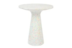 Beistelltisch Vicky recycled H 45 cm weiss