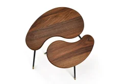 Beistelltische "Kidney" Nussbaum 2er Set