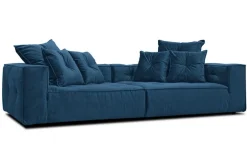 Big Sofa Brian Samt blau