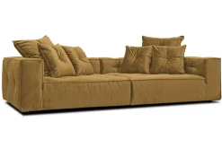 Big Sofa Brian Samt braun