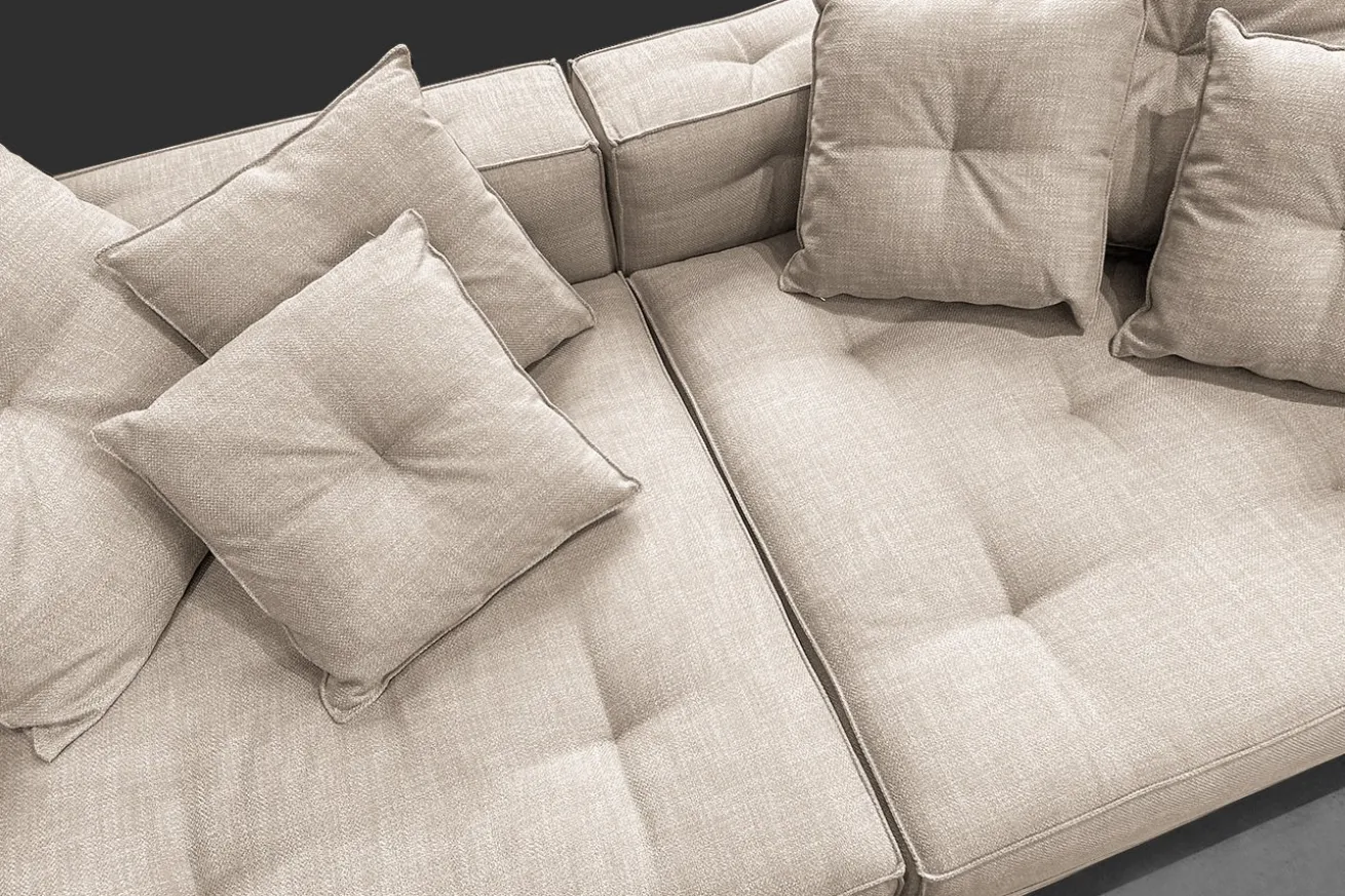 Big Sofa Brian Stoff beige