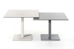 Bistrotisch Dario Keramik grau H 75 cm