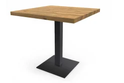 Bistrotisch Eiche gerade 50