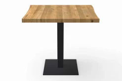 Bistrotisch Eiche Stahl 50 cm