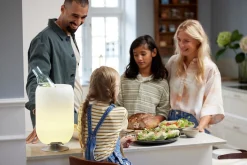 Bluetooth Lautsprecher Atmos silber D22cm