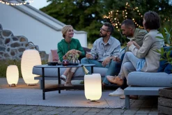 Bluetooth Lautsprecher Atmos silber D22cm