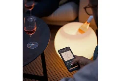 Bluetooth Lautsprecher Sphere silber