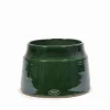 Blumentopf Keramik grün D 25 cm