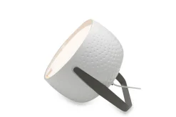 Bodenleuchte Bag glatt weiß groß