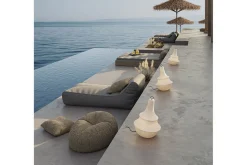 Bodenleuchte Lady D weiss klein