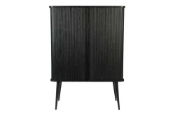 Buffetschrank Barbara Massivholz schwarz