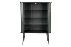 Buffetschrank Barbara Massivholz schwarz