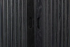 Buffetschrank Barbara Massivholz schwarz