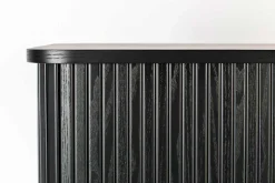 Buffetschrank Barbara Massivholz schwarz