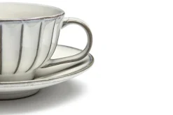 Cappuccinotasse Inku weiss