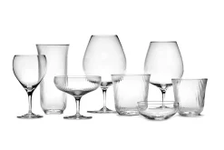 Champagnerglas Inku geriffelt 15cl