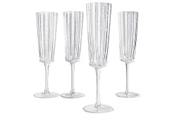Champagnerglas Laura Ashley 4er Set klar
