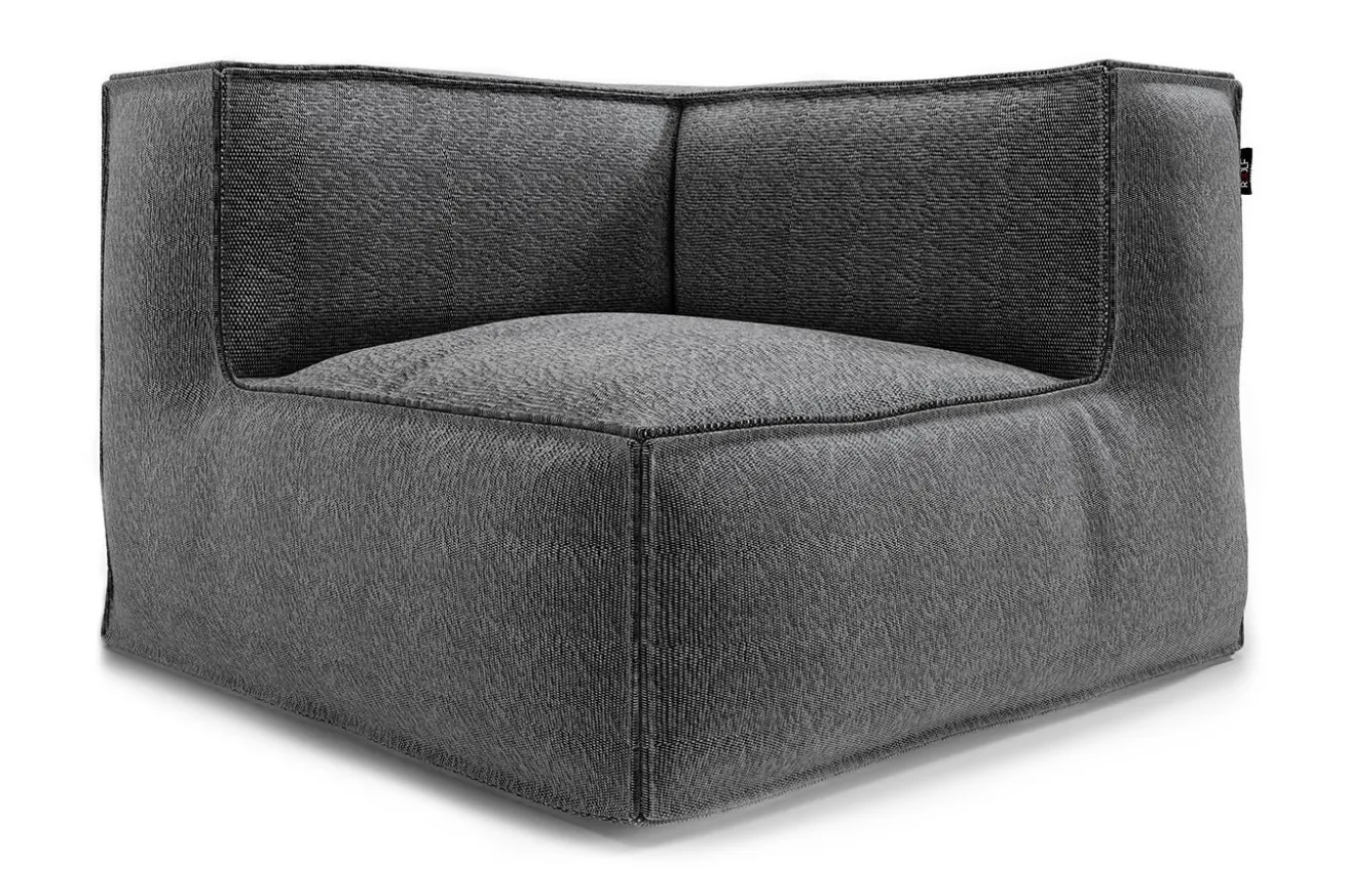 Club Ecke Outdoor Silky grau