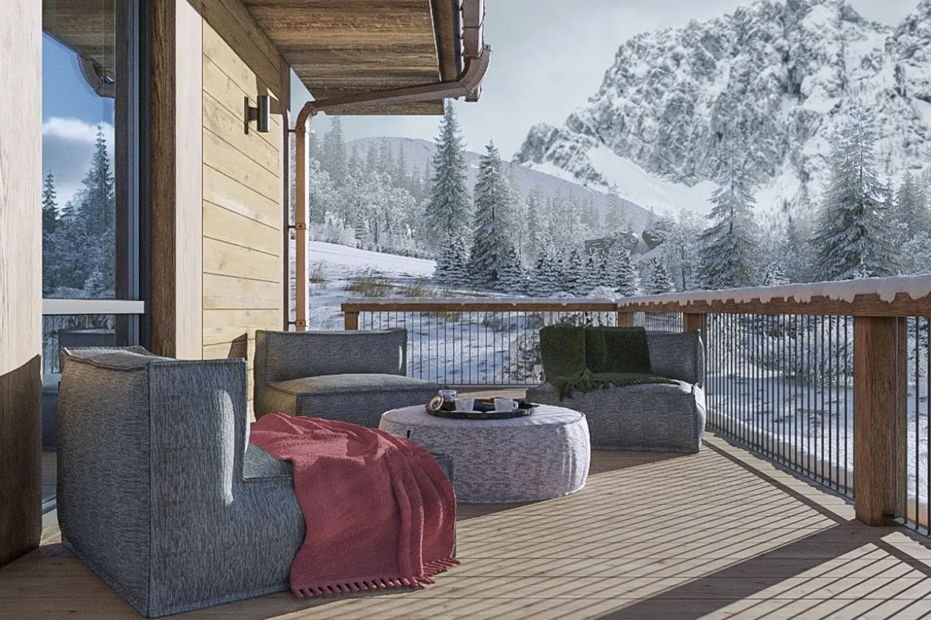 Club Ecke Outdoor Silky grau