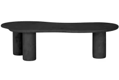 Couchtisch Curva schwarz B 130 cm