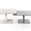 Couchtisch Dario Keramik weiss höhenverstellbar