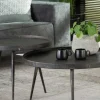 Couchtisch 2er Set Metall grau