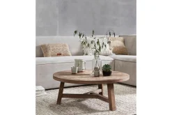 Couchtisch Ibiza Teak D 90 cm