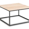 Couchtisch Marco 1 Eiche weiß 70 cm