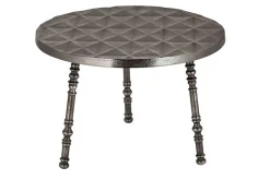 Couchtisch Metall silbergrau 64
