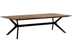 Couchtisch Metropole Teak Metall 130 x 38 cm