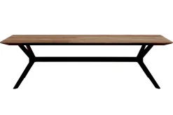 Couchtisch Metropole Teak Metall 130 x 38 cm