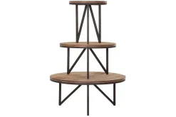 Couchtisch Odeon Teak natur D 80 cm