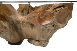 Couchtisch Roots Teak rund 100x44