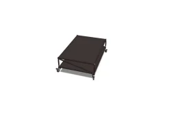 Couchtisch schwarz B 95 cm