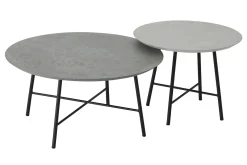 Couchtisch Set Delta Air Mortex grau